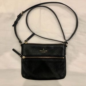 KATE SPADE BLACK CROSSBODY